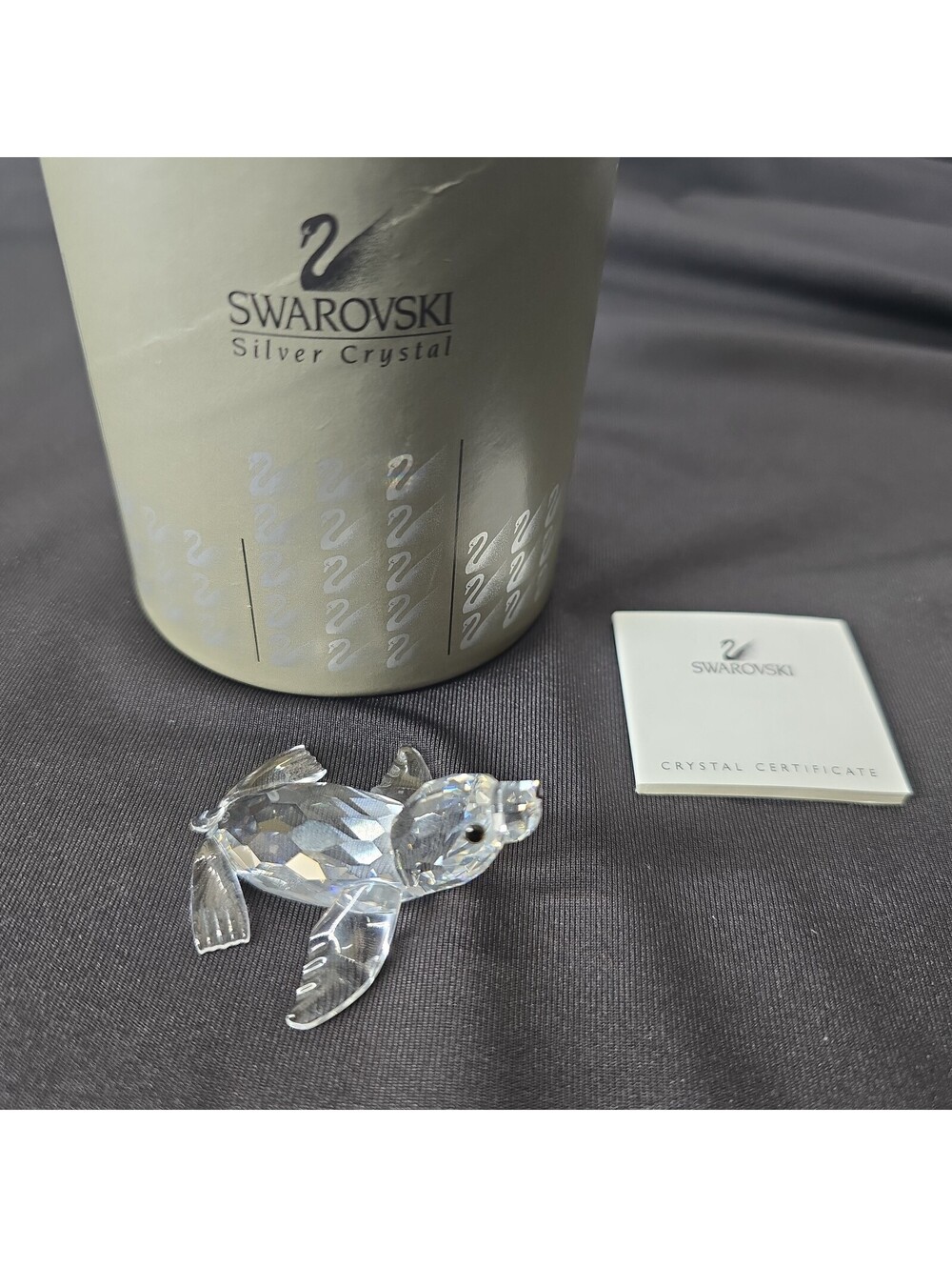 Swarovski Crystal Sea Lion Baby #221120 In Original Packaging Mint Condition